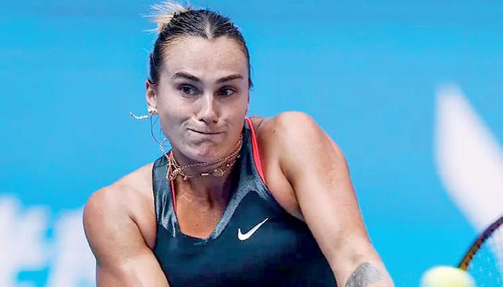 Sabalenka extends Wuhan win streak to 20 matches