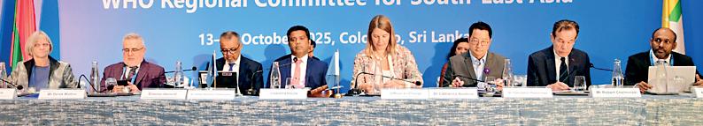 SL chairs WHO South-East Asia Regional Committee session