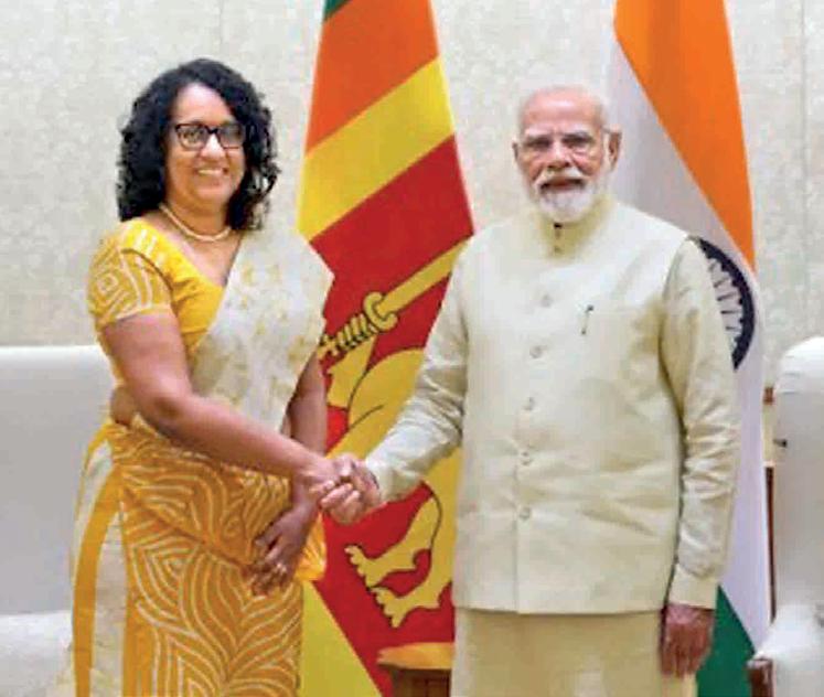 Modi, Harini discuss deepening India-Sri Lanka cooperation