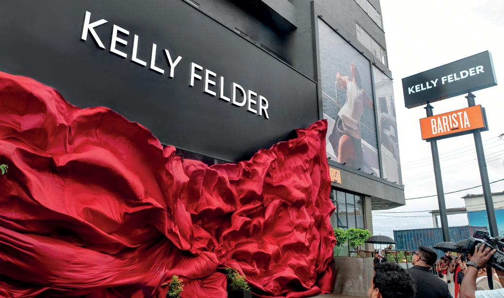 Kelly Felder expands fashion footprint; opens latest outlet in Wattala