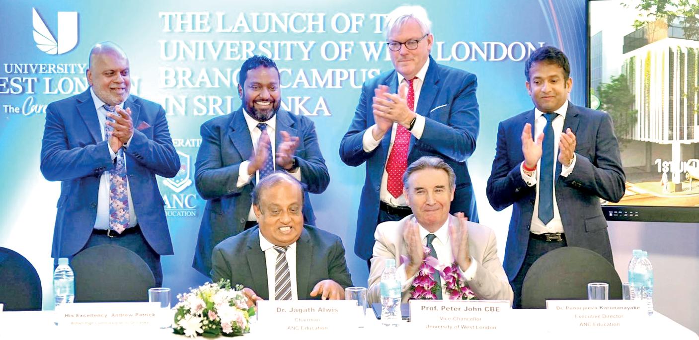 University of West London opens first UK branch campus in Colombo with ANC Education