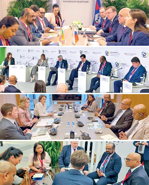 Energy Minister attends Russian Energy Week 2025