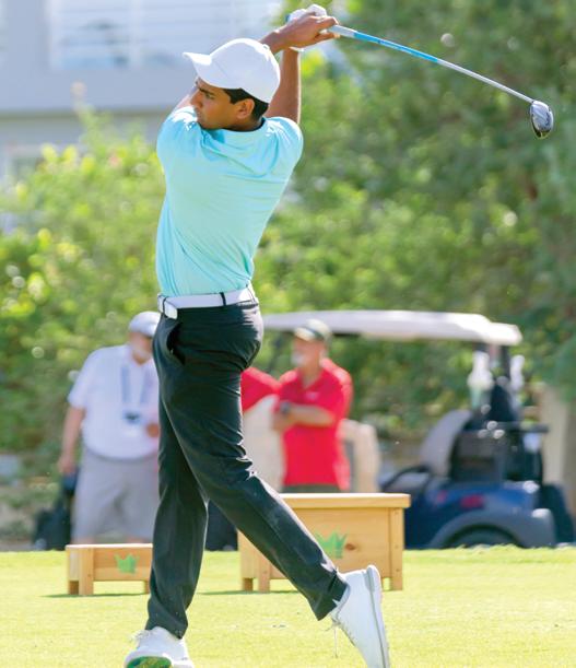 Reshan first Lankan male golfer to record Top 10 finish at AYG 2025