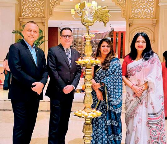 Diwali celebrations at Taj Samudra, Colombo