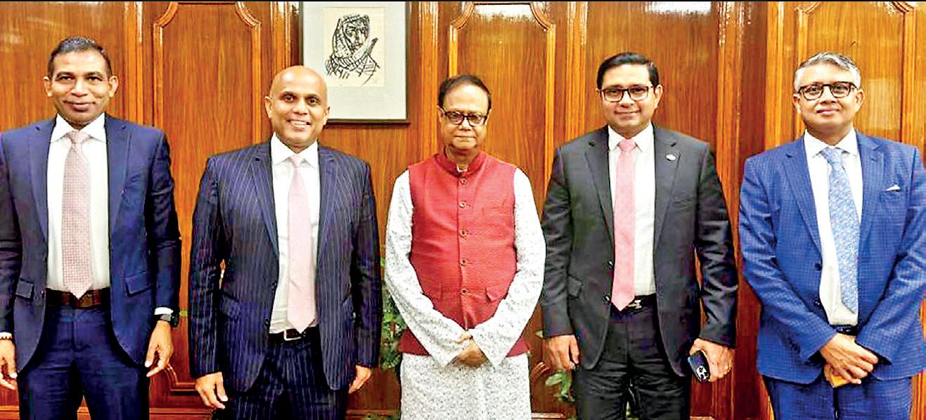 Commercial Bank leadership meets Bangladesh Bank Governor to deepen regional ties