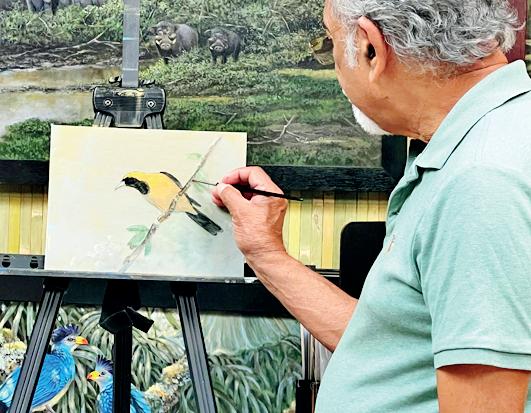 Artist and his vision