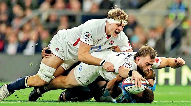 England beat physical Fiji for ninth consecutive win