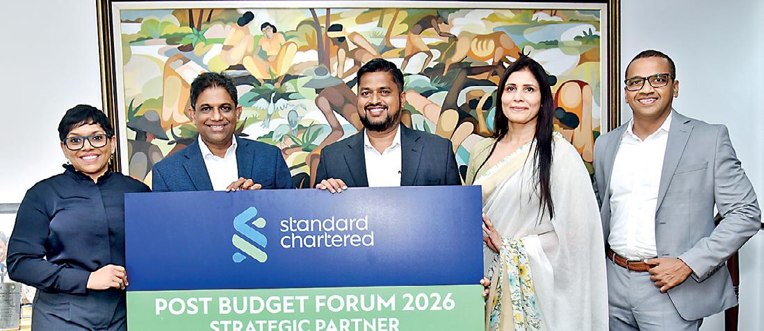 Standard Chartered backs Daily FT-Colombo Uni. MBA Alumni Budget Forum tomorrow