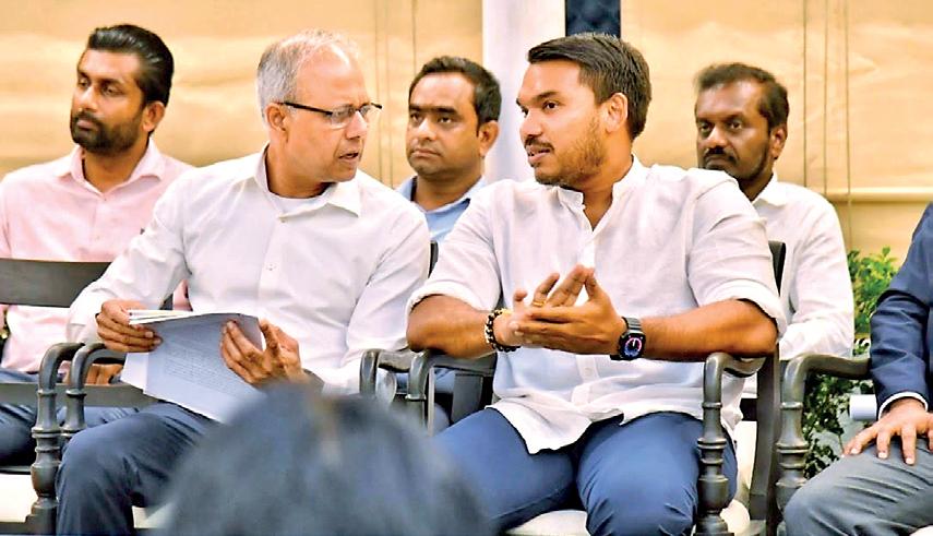 SLPP and UNP hold talks ahead of anti-Govt. rally