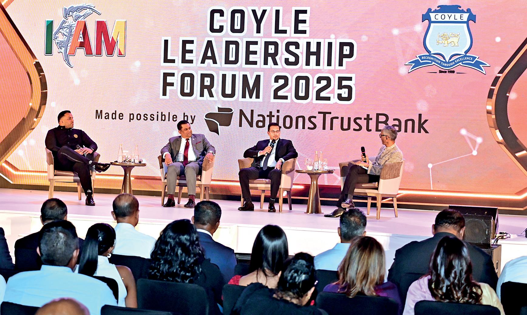 Business leaders share lessons in resilience at I AM COYLE Leadership Forum 2025