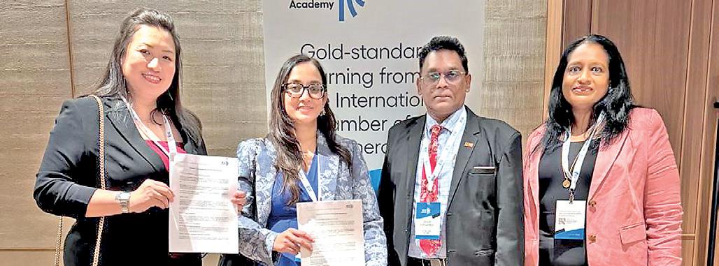 ICC Sri Lanka signs National Committee Partnership Agreement with ICC Academy in Singapore