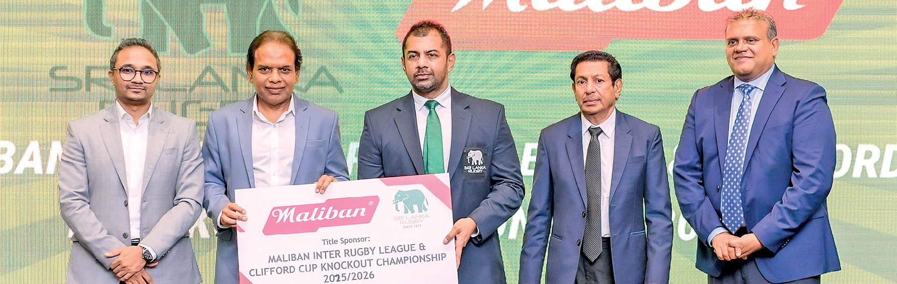 Maliban takes Title Sponsorship of Inter-Club Rugby League and Clifford Cup 2025/26