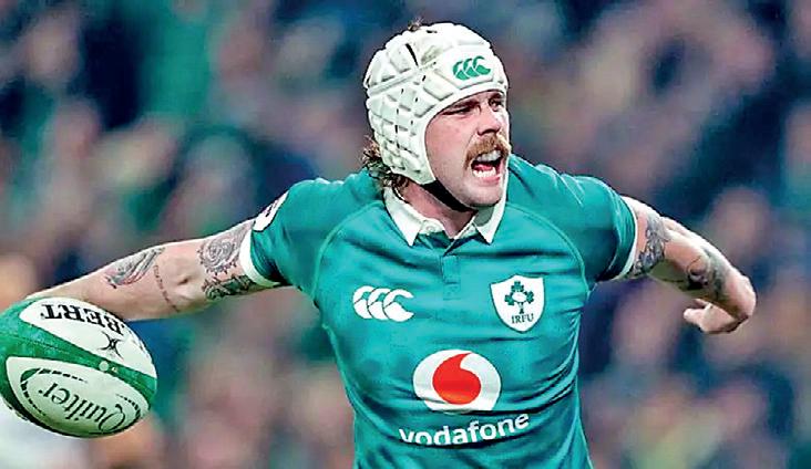 Hansen scores hat-trick as Ireland thrash Wallabies