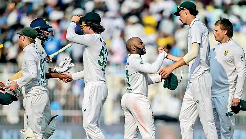 South Africa shock India in low-scoring thriller