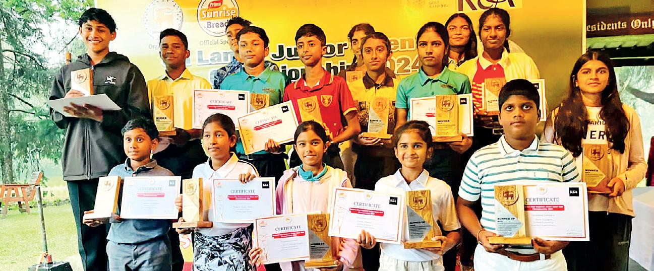 Adithya Weerasinghe clinches Gold at Regional Junior Golf Championship