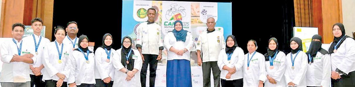 SLICCA wins 17 prestigious medals at National Level Chef Guild Competition