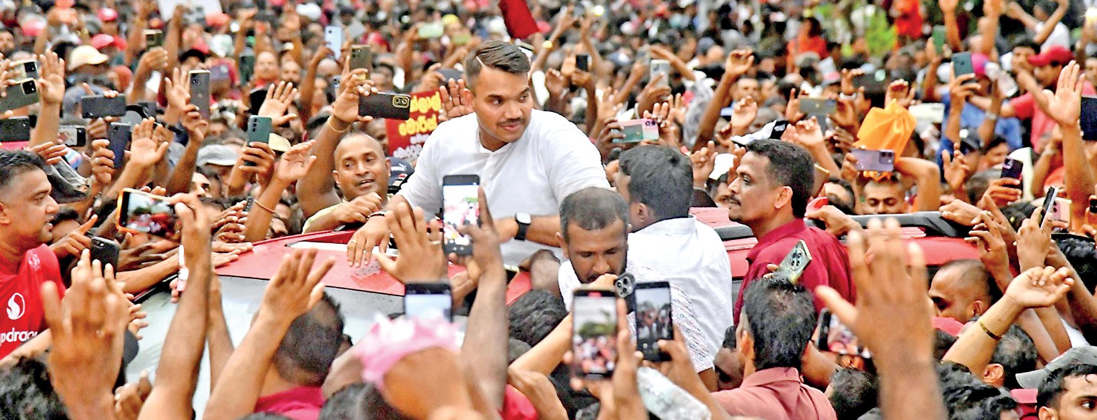 Rainy day in Nugegoda: Namal as contender, Sajith’s strategic shortsightedness: