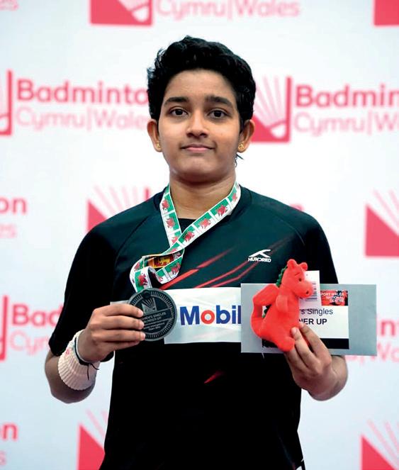 Ranithma finishes runner-up at Welsh International Open 2025