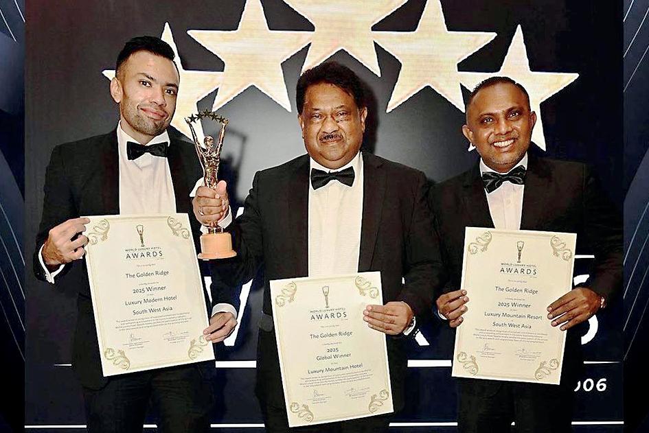 The Golden Ridge, Nuwara Eliya crowned Global Winner at World Luxury Awards 2025