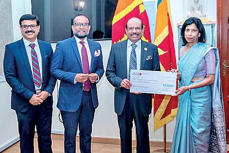 Lulu's Yusuff Ali leads UAE residents' aid for Sri Lanka with Rs. 32 m donation