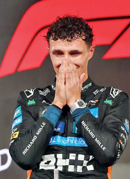 Lando Norris wins first F1 world championship title at Abu Dhabi GP
