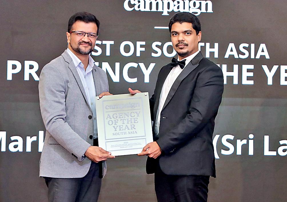 Mark and Comm named Rest of South Asia PR Agency of the Year 2025