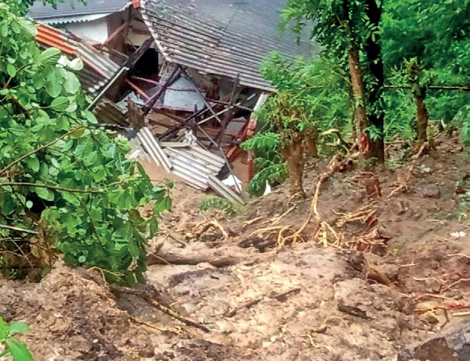 Causes of landslides in Sri Lanka’s Central Highlands