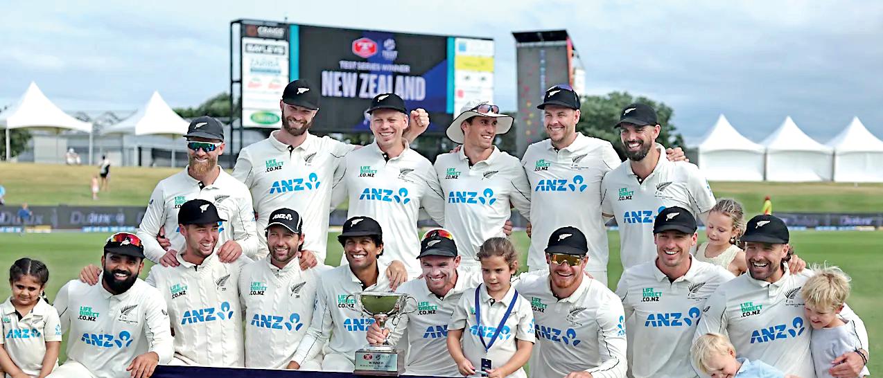 Series win sees New Zealand up to second on WTC27 standings