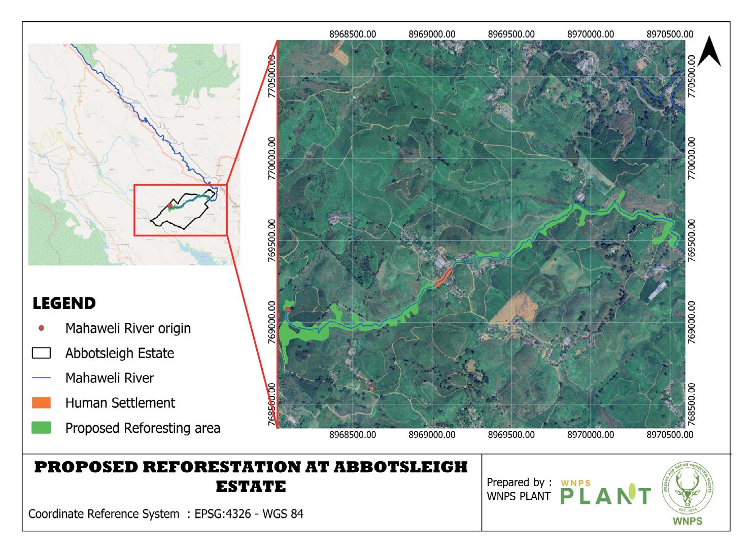 Hatton Plantations and WNPS PLANT launch 24 km riparian forest corridor