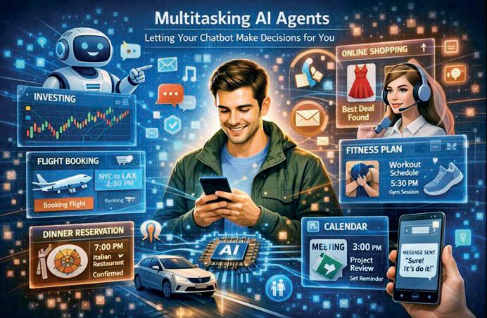 Multitasking AI Agents