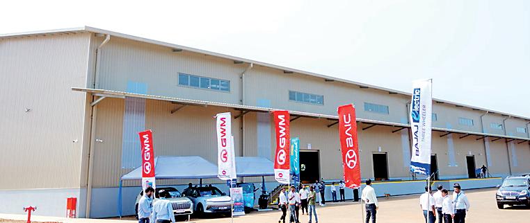 David Pieris opens first-ever multi-user logistics facility in North