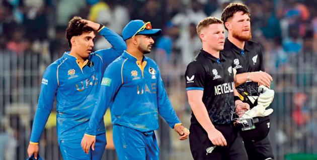 New Zealand rout UAE for second T20 World Cup win