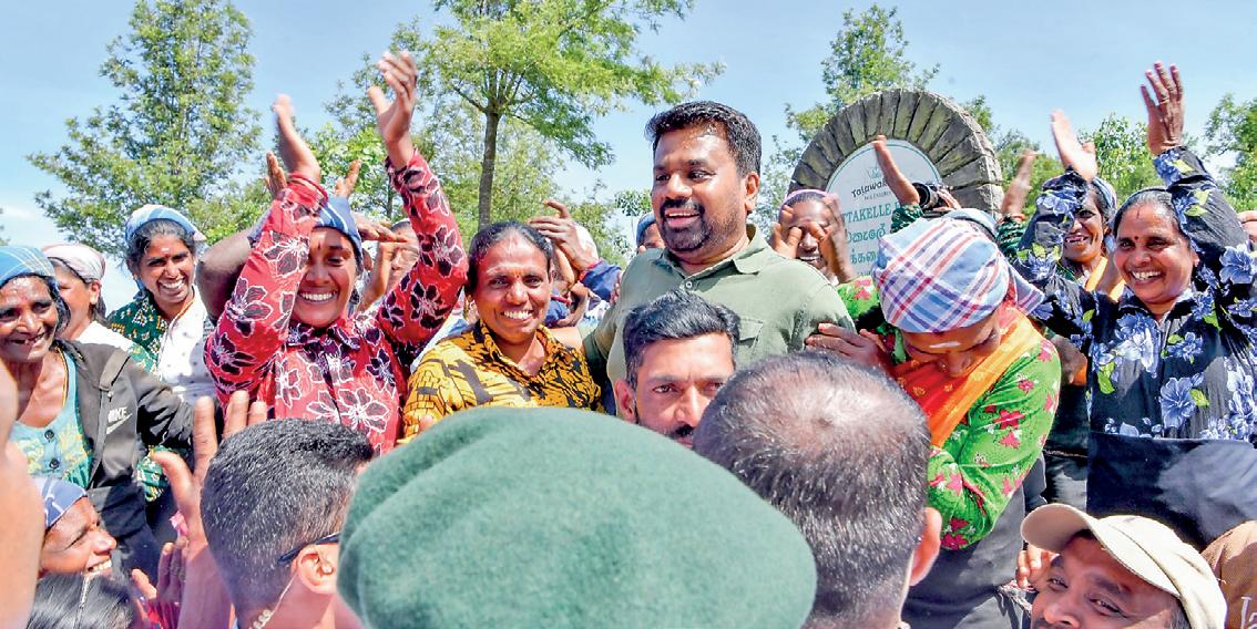 Plantation workers warmly welcome AKD