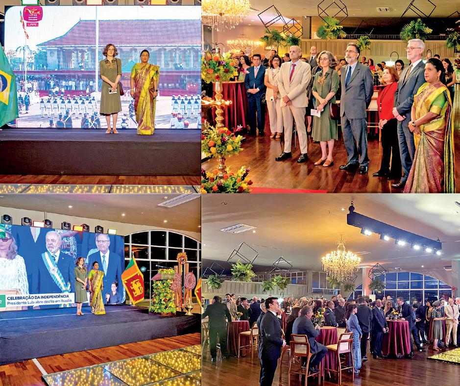 Celebration of 78th anniversary of Independence of Sri Lanka in Brasilia