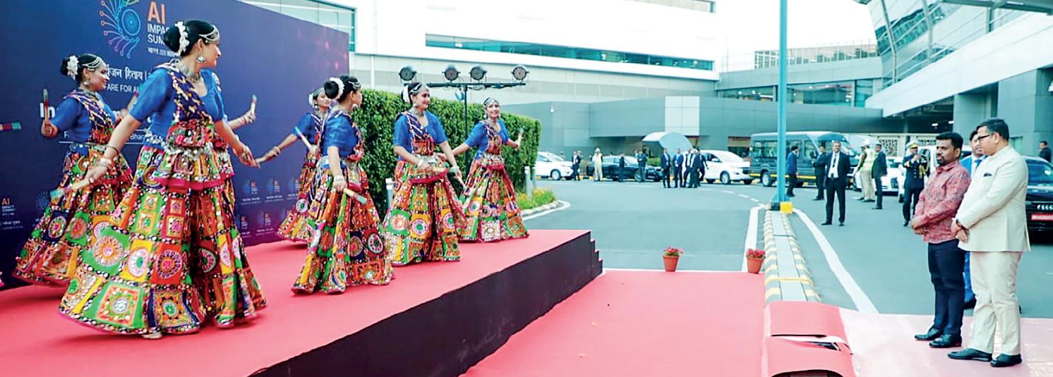 President in India for AI Impact Summit