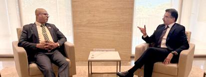 Lankan envoy in Pakistan meets Habib Bank Chairman