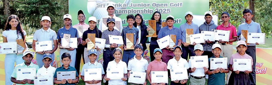 Reshan and India's Asara win Prima Sunrise Junior Open Golf Championship