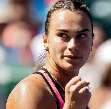 Sabalenka beats 'future champion' Mboko, Swiatek out