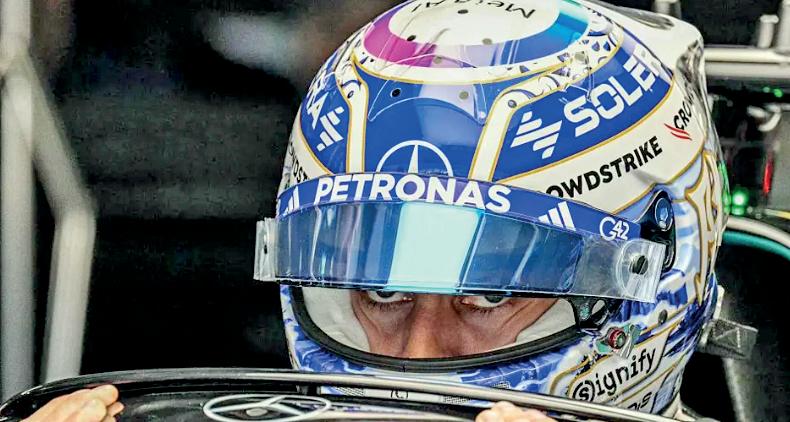 Russell takes dominant Chinese GP sprint pole