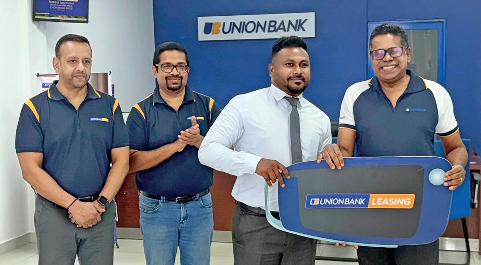Union Bank opens second Leasing Hub in Negombo