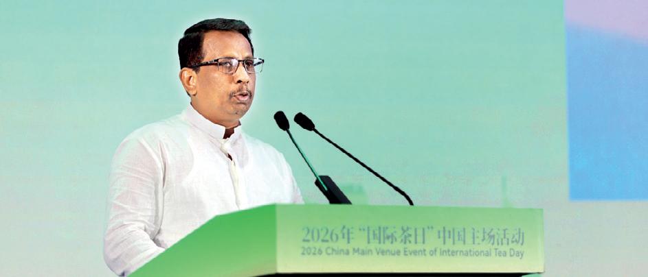 SL reaffirms commitment to sustainability at International Tea Day conference in China