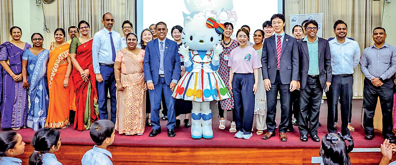 JICA promotes plastic waste awareness in Sri Lanka through “Plastic Smart Song” with Hello Kitty