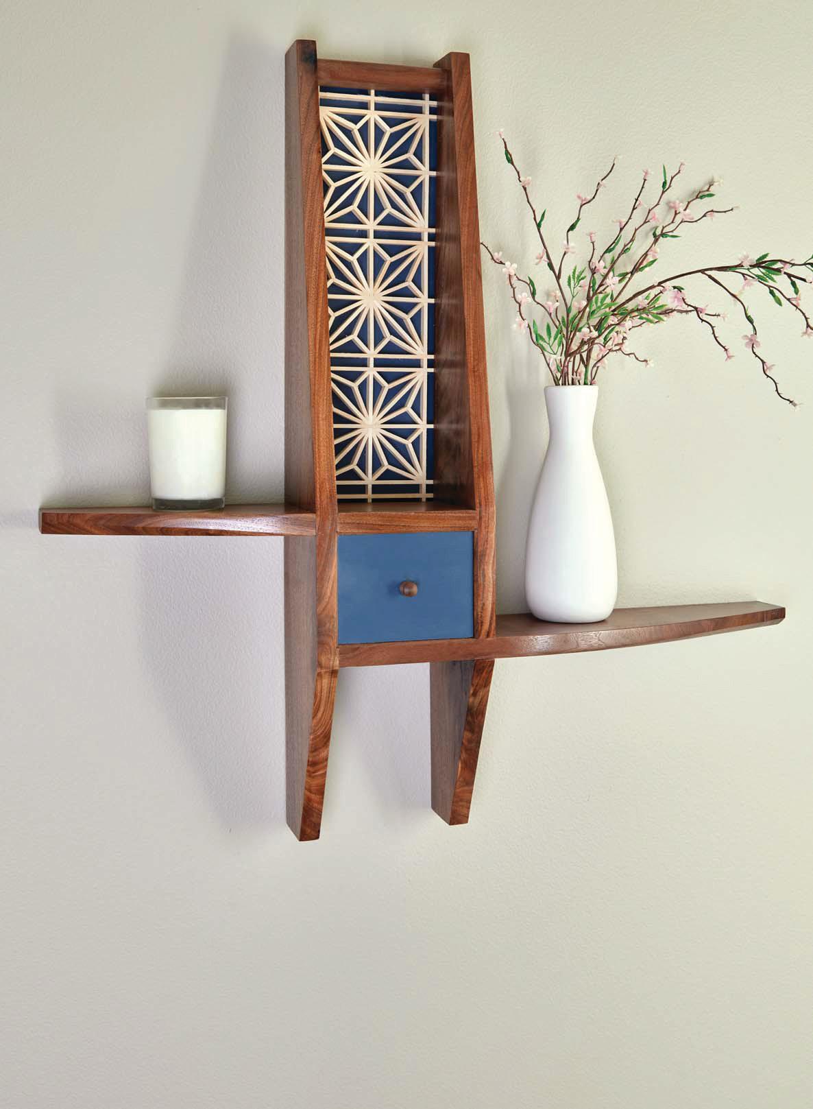 Kumiko Wall Shelf 