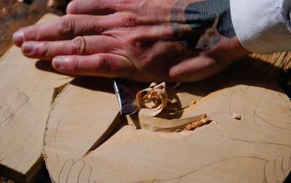 Using a Skew Chisel