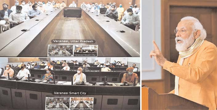 काशी को आत्मनिर्भर भारत की प्रेरक स्थली के रूप में हम विकसित करें : मोदी