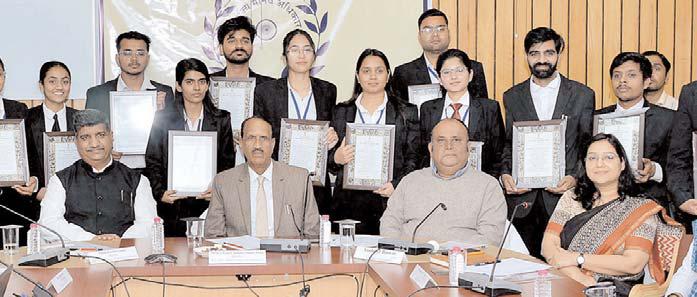 राजस्थान राज्य मानवधिकार आयोग द्वारा आयोजित 15 दिवसीय इंटर्नशिप का हुआ समापन