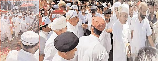 महासतिया में अरविंद सिंह मेवाड़ पंचतत्व में विलीन