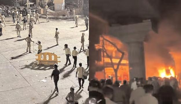 पवित्र ग्रंथ जलाने की अफवाह के बीच नागपुर में हुआ उपद्रव