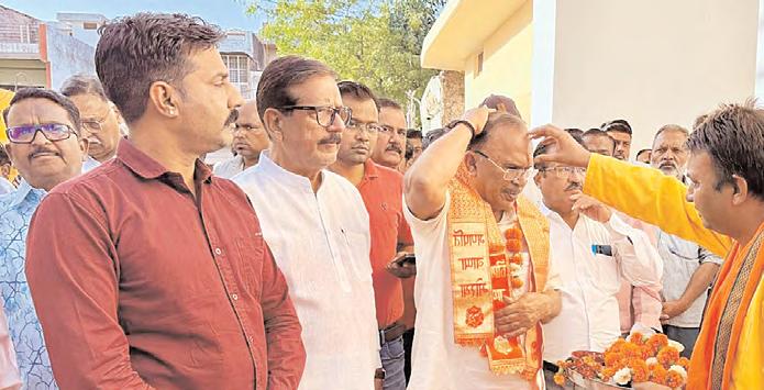 वासुदेव देवनानी ने किया विभिन्न विकास कार्यों का शुभारंभ