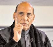 शांति और वार्ता में विश्वास करता है भारत : राजनाथ
